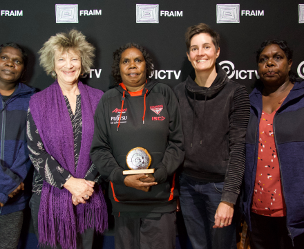 Gurindji sign language films win ICTV film award